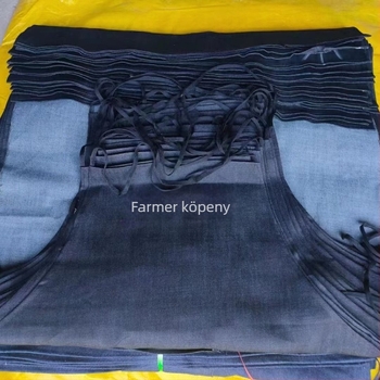 Hegesztéshez denim kötény, folt- és kopásálló, védő munkaruházat