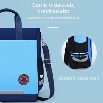 Sesame Baby gyerekeknek készült iskolai válltáska - Oxford anyag; légáteresztő; vízálló; kopásálló; kapacitás 20L alatt