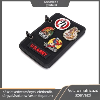 Velúr patch bemutató tábla HYX-058, ultra könnyű, kopásálló, bővíthető, tárolható