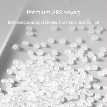 Háziállat etetőkanál mérővel, ABS anyag, automata etetés készlet, 2 darabos csomag, Snow Mountain Star.