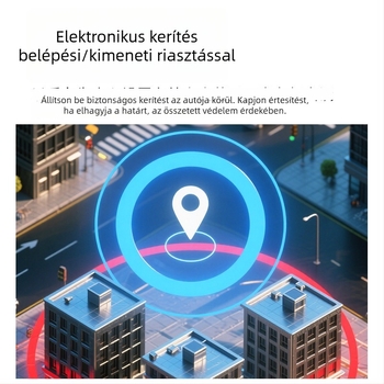 Jármű GPS követő – 2 m helymeghatározási pontosság; riasztások: rezgés, geofence, túl gyorshajtás; akkumulátor élettartam 48 óra; márka Lead to, modell Hy-cc0001