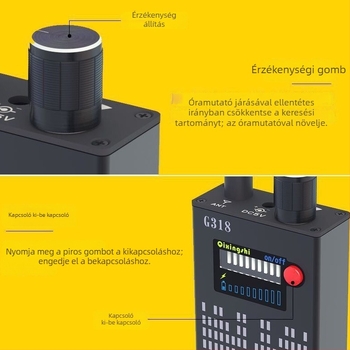 Kopásálló ipari GPS nyomkövető külső antennával, alumíniumötvözet testtel, polimer akkumulátorral, modell G318