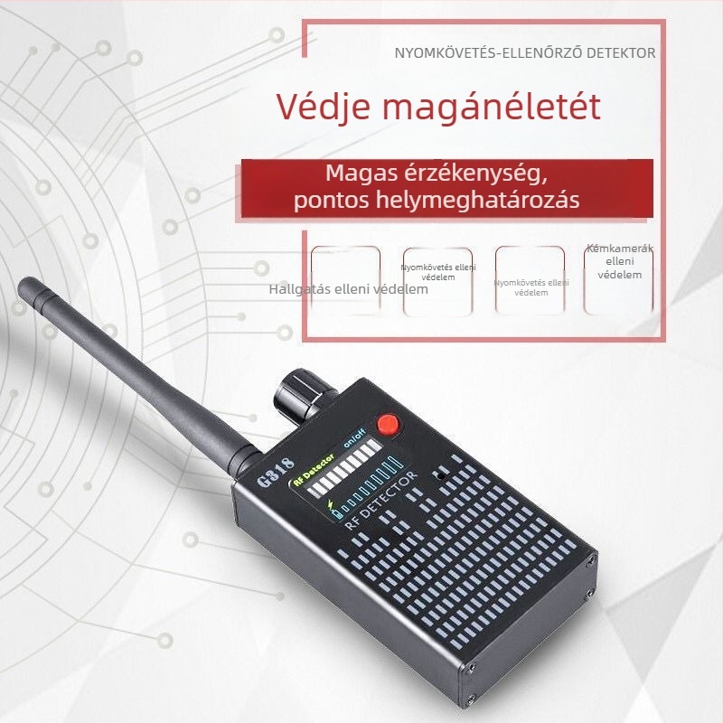 Kopásálló ipari GPS nyomkövető külső antennával, alumíniumötvözet testtel, polimer akkumulátorral, modell G318