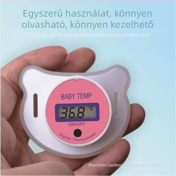 Cumi-pici hőmérő DT101 — Good luck márka, AG3 elem, újszülötteknek, cumi-használat