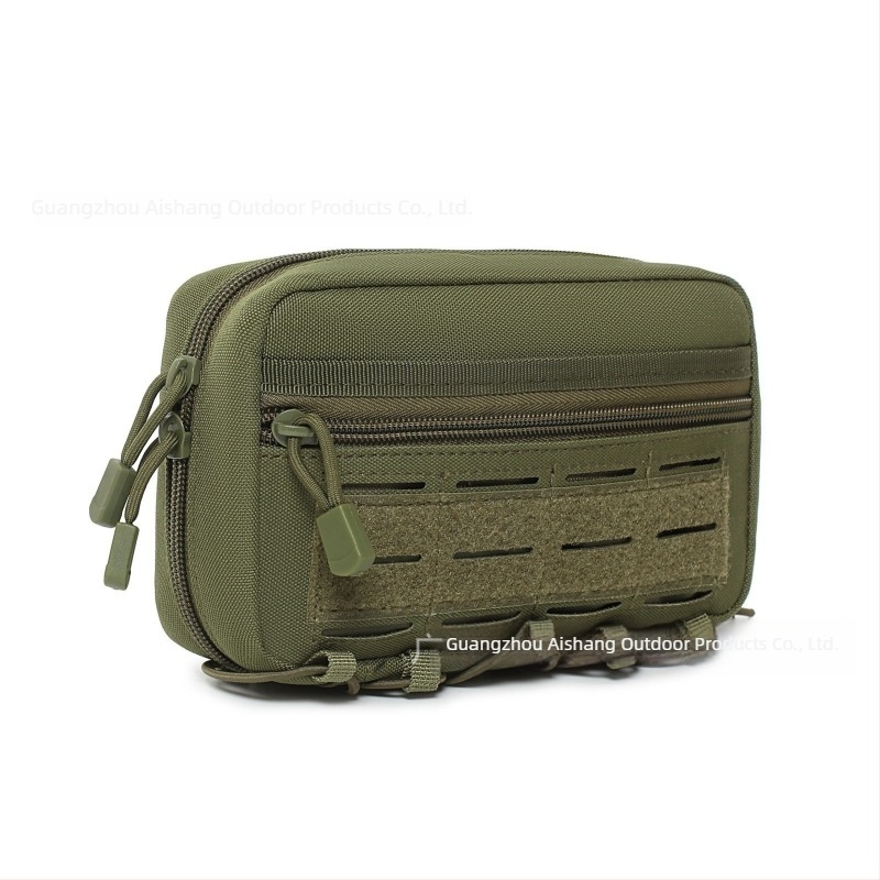 Molle taktikai orvosi táska – többfunkciós túlélő táska kültéri sportokra, nylon, Aishang, könnyű, kopásálló, bővíthető kapacitás