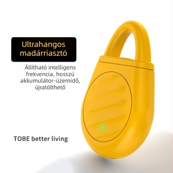 Kutyák számára ultrahangos kártevőriasztó, kültéri használat, PVC, 19 g, nyakpánttal, gombos működés, védelem bolháktól, kullancsoktól, parazitáktól és szúnyogoktól