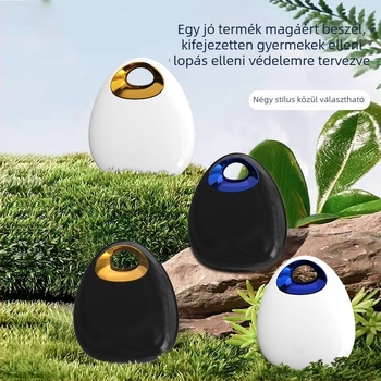 Háziállatnyakörv-helymeghatározó idős és gyerekek számára, elvesztés elleni, autóba szerelhető, anti-lopás, intelligens GPS eszköz (Modell F6, 260 mAh, USB 3.0, ABS, 12.3 g)