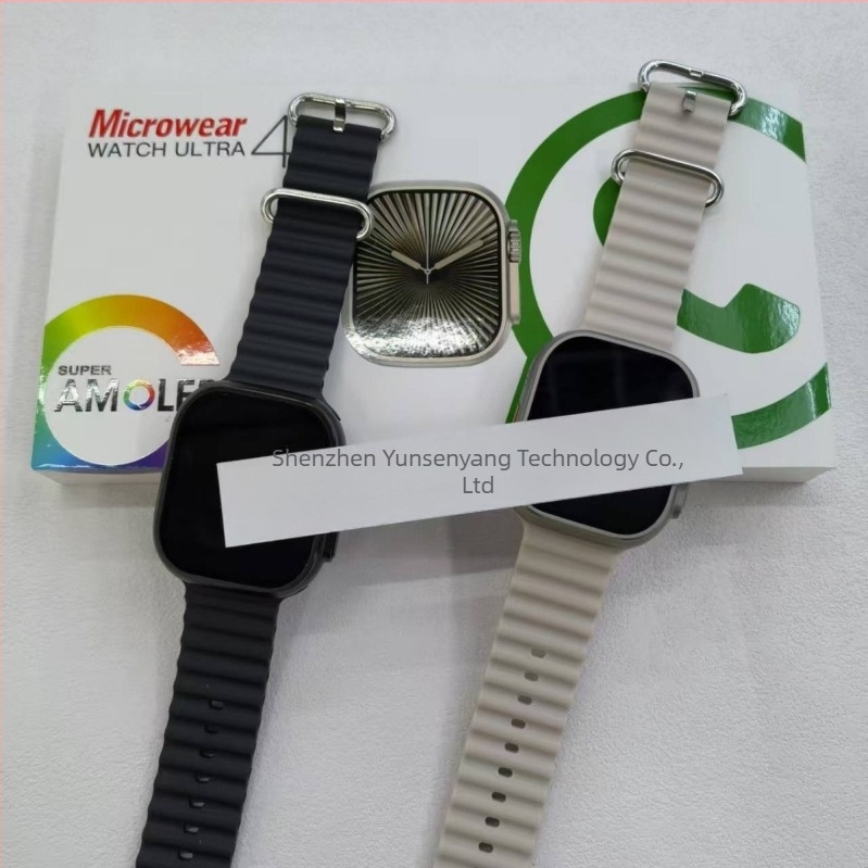 Microwear ultra4 plus okosóra AMOLED kijelzővel, 4G kapcsolattal, NFC és Bluetooth hívások