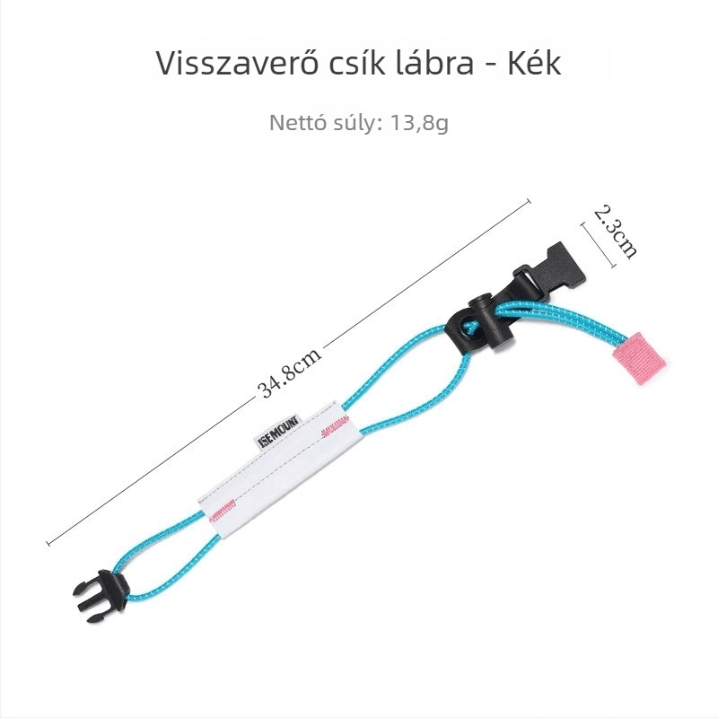 Friendly Reflektív kerékpáros lábszárpántok — Anyag: polipropilén rost; Kategória: lábszármelegítők/csatok; Készlet: Készleten