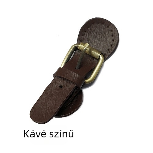 Valódi bőr táska tartozékok - ovális csat, patchwork dizájn, két rétegű bőr, testre szabható, 2024 tavasz