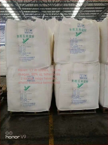 PP szövött tonbag, teherbírás 1000 kg, testreszabható feldolgozás, konténeres csomagolásra, műtrágya és kémiai csomagolás számára