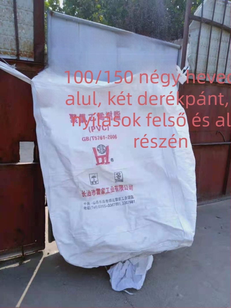 PP szövött tonbag, teherbírás 1000 kg, testreszabható feldolgozás, konténeres csomagolásra, műtrágya és kémiai csomagolás számára