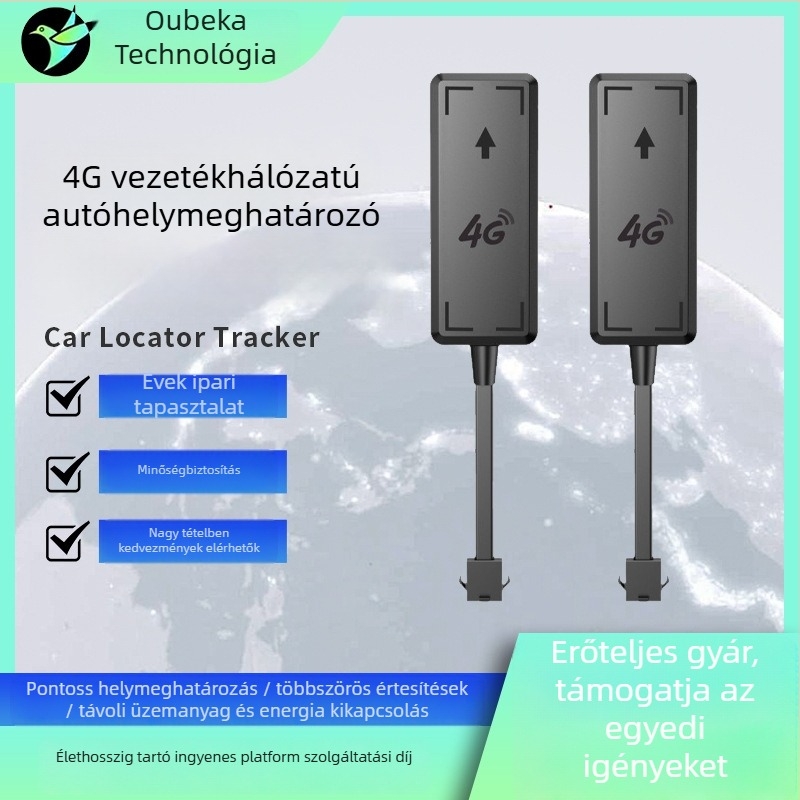 4G-s GPS tracker motorkerékpárokhoz és elektromos járművekhez Beidou GPS-szel
