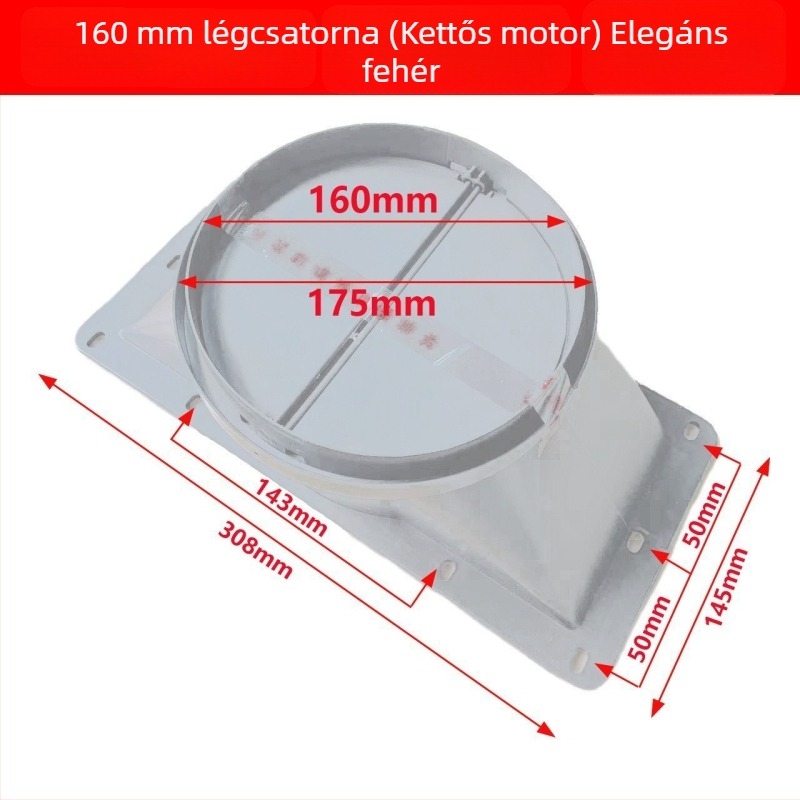 Konyhai elszívó ellenőrző szelep – közvetlen szerelés, modell: Más, piacra kerülés dátuma: 2020, nettó tömeg: 1000 g