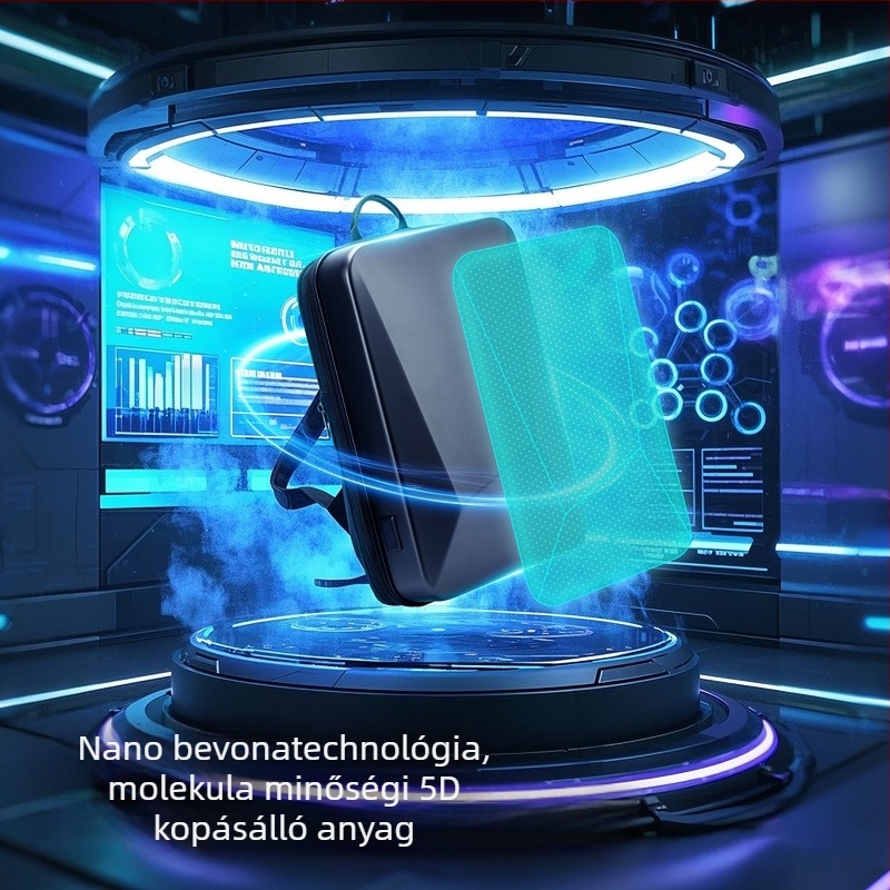 Bo Brand PC keményhéjas e-sport hátizsák - vízálló, lopás elleni védelem, 20-35L kapacitás, görbült vállpántok, városi minimalist stílus