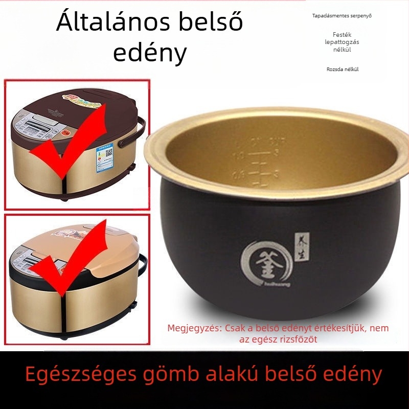 Multifunkcionális rizsfőző belső liner kiegészítők – Ball Pot, szójatej, keverés és őrlés kiegészítők, kompatibilis a Changhong Smart Rice Cookerrel