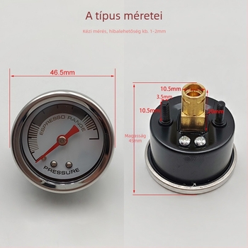 Espresso kávéfőző gép kiegészítő, 001-es modell, száraz égés elleni védelem, tesztelésre szánt