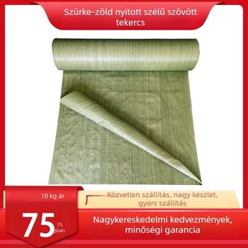 Műanyag szövött konténerzsák, vízálló, nyomtatás nélküli