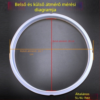 Tömítőgyűrű elektromos nyomásfőzőhöz – Modell J7, Zhengmeng kiegészítő