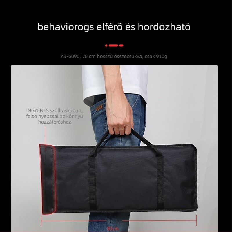 Kültéri élő fotózáshoz Softbox, Modell 6090 30120, Anyag: alumínium ötvözet, Teherbírás 2–5 kg