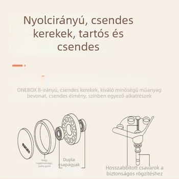 Diákoknak szánt gurulós bőrönd, többfunkciós, masszív, csendes görgőkkel, 20 hüvelykes