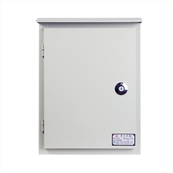 Kültéri vízálló mérő- és elosztó doboz, felületre szerelt, burkolat hidegen hengerelt acéllemez, IP30