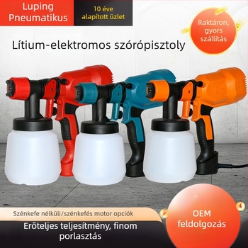 Zorro hordozható elektromos festékszóró, nagy teljesítményű, otthoni latex festék permetezéséhez