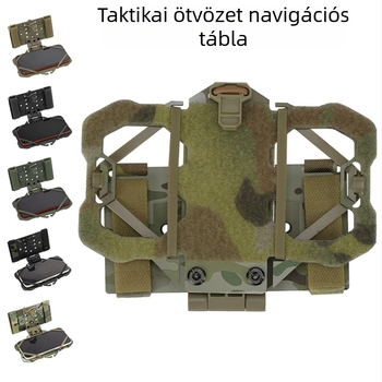 Kydex taktikai összecsukható telefon-tartó ötvözet alapú, MOLLE rendszerrel kültéri használatra