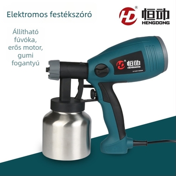 HD-3020 Automata elektromos festékszóró, 1,8 mm fúvóka, magasnyomású latex festékszóró, 500W