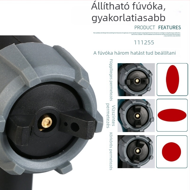 HD-3020 Automata elektromos festékszóró, 1,8 mm fúvóka, magasnyomású latex festékszóró, 500W