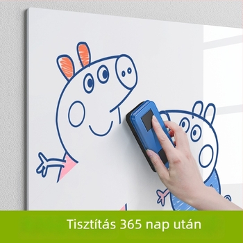 Gyerekeknek szóló egyrészes fehér tábla a falra - PET keret, PET panel, Little ruishi, Specifikáció 1