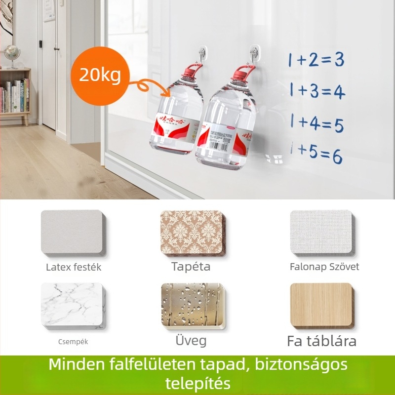 Gyerekeknek szóló egyrészes fehér tábla a falra - PET keret, PET panel, Little ruishi, Specifikáció 1