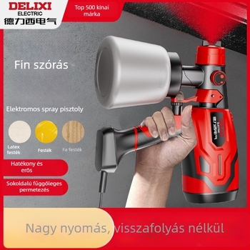 Elektromos permetezőpisztoly magas atomizációval — hordozható latex- és fa festékekhez, bútorokhoz
