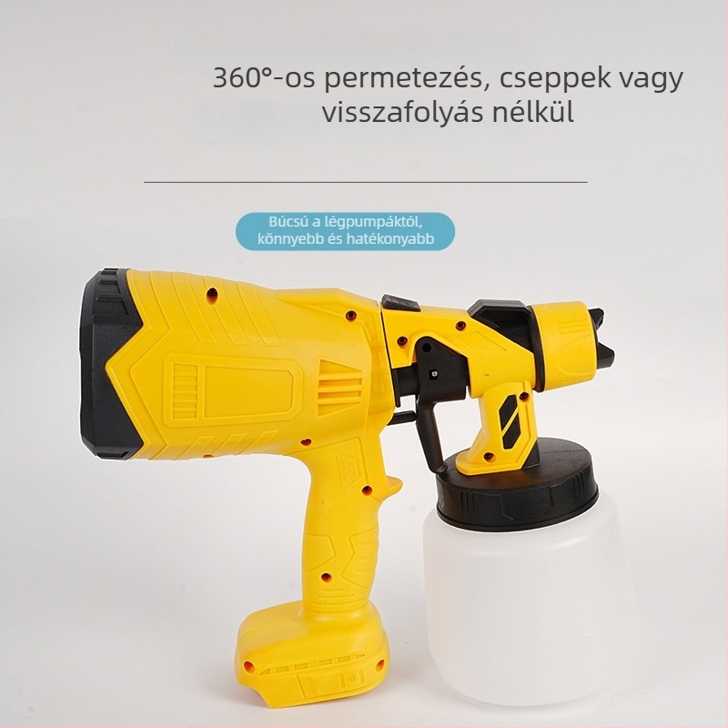 Kézi vezeték nélküli elektromos permetezőpisztoly, Li-ion akkumulátorral működik, többfunkciós — Yu Chen Li-ion akkumulátoros festékszórópisztoly sorozat, Jiangsu eredet