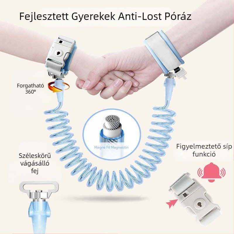 Gyermekbiztonsági póráz karkötő, anti-lost, utazáshoz, Márka: Unique, Anyag: Other, Importált: Nem, Kor: Más