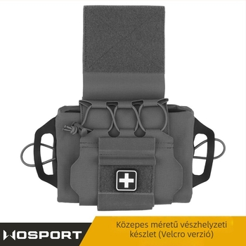 Wosport unisex matt nejlon taktikai mellény – bővíthető kapacitás, kültéri katonai kamuflázs táska, 2023 tél