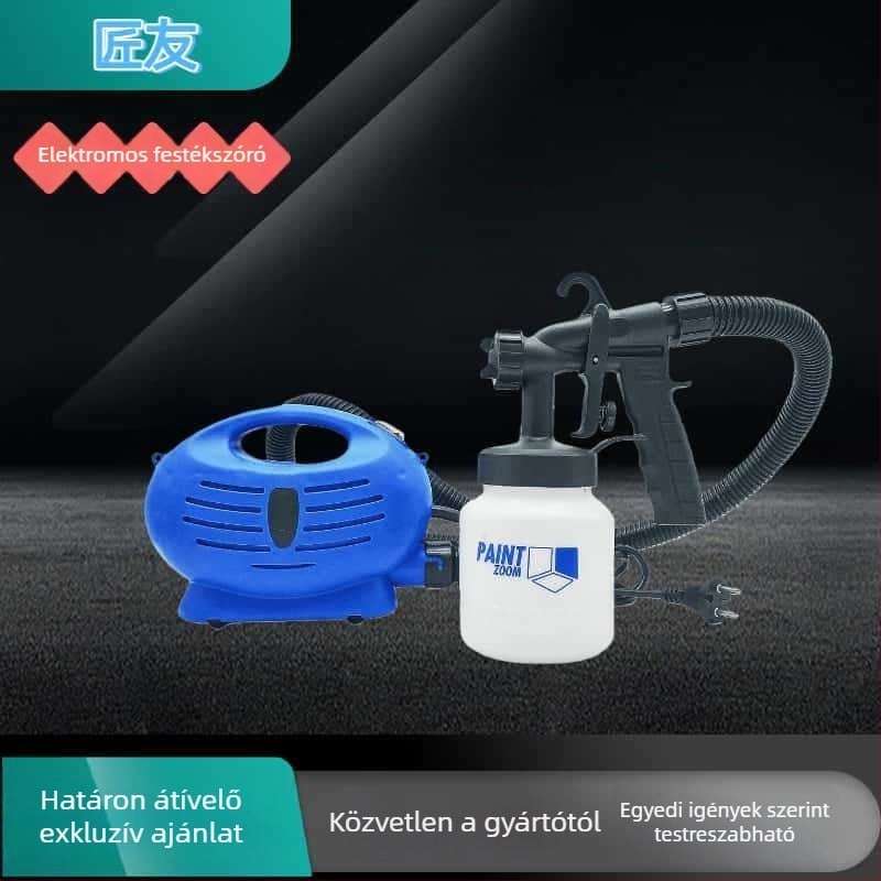 Elektron spraypisztoly | Craftsman friend | Hálózati tápellátás, 220V | Fa, fém és falakhoz | Festés, fertőtlenítés és formaldehid eltávolítás | Modell Q1p jy01 380