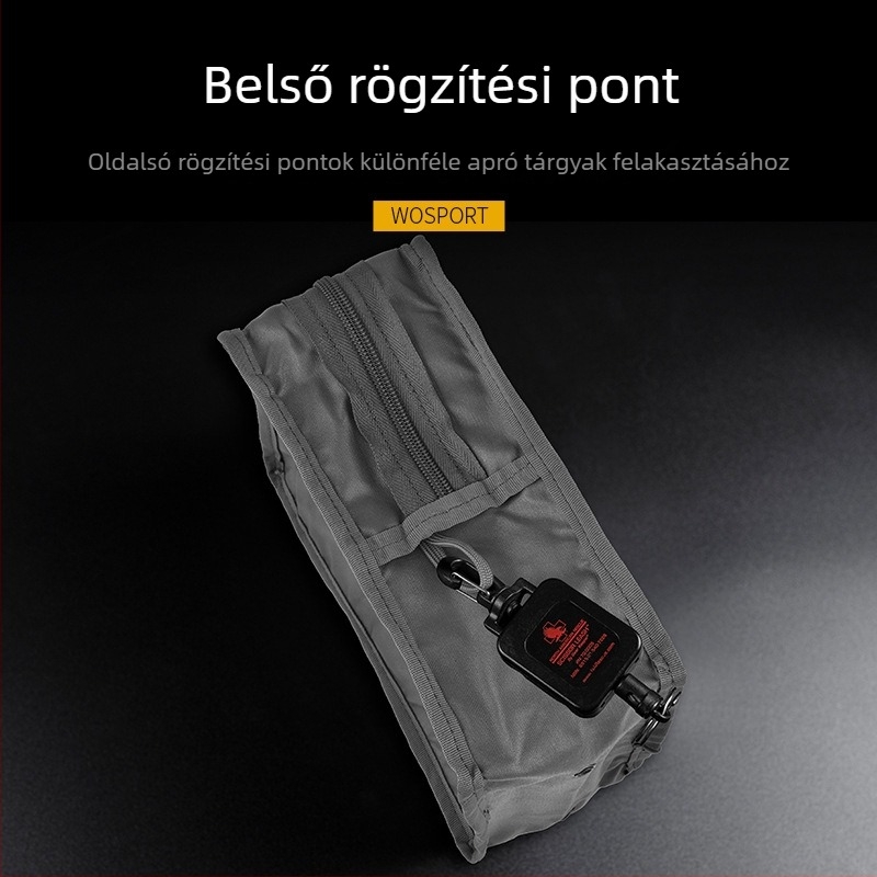 Wosport Kiegészítő Táska (Magas) Kültéri Taktikai Cordura MOLLE Öv Geantával