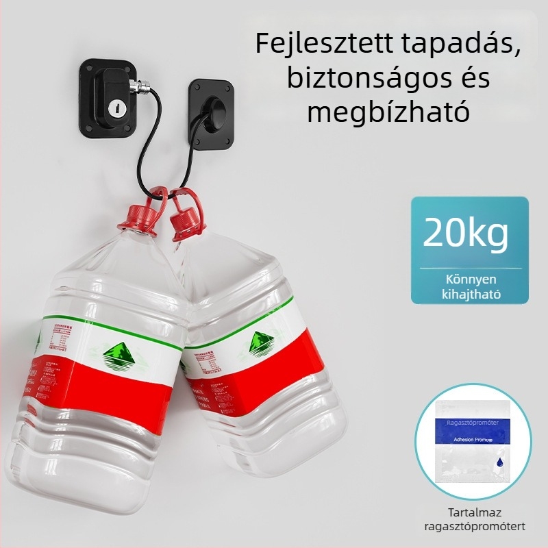 Gyermekbiztonsági zár szekrényekhez és fiókokhoz - ABS anyag, No-punch jelszavas ablakzár, modern egyszerű stílus