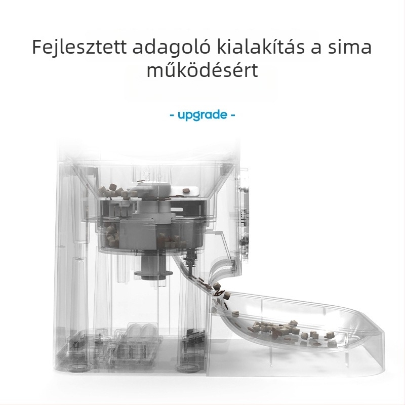 Meow Star automata etető készülék alkalmazásvezérléssel, távoli etetéssel, 4 L kapacitás