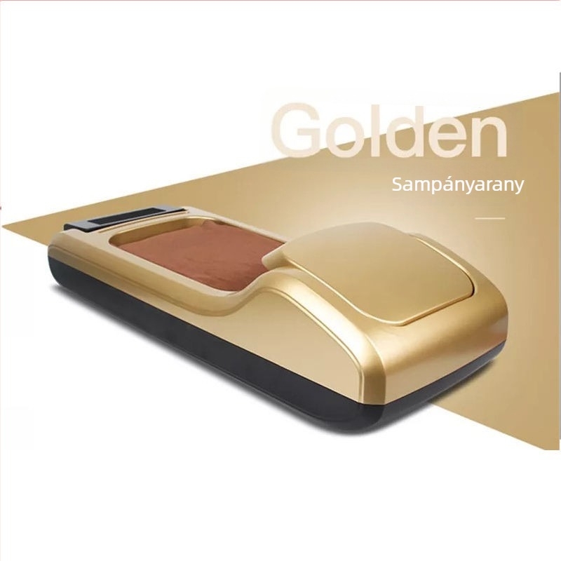 Teljesen automata cipővédő gép, vízálló, műanyag kialakítás, biológiailag lebomló anyag