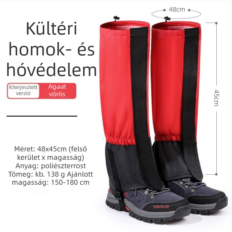 Gyerekek téli hóvédő lábszárvédők kültéri sétákhoz, hó- és homokvédő, Anyag: Fa; Stílus: mindennapi pihenés; Szezon: Tavasz