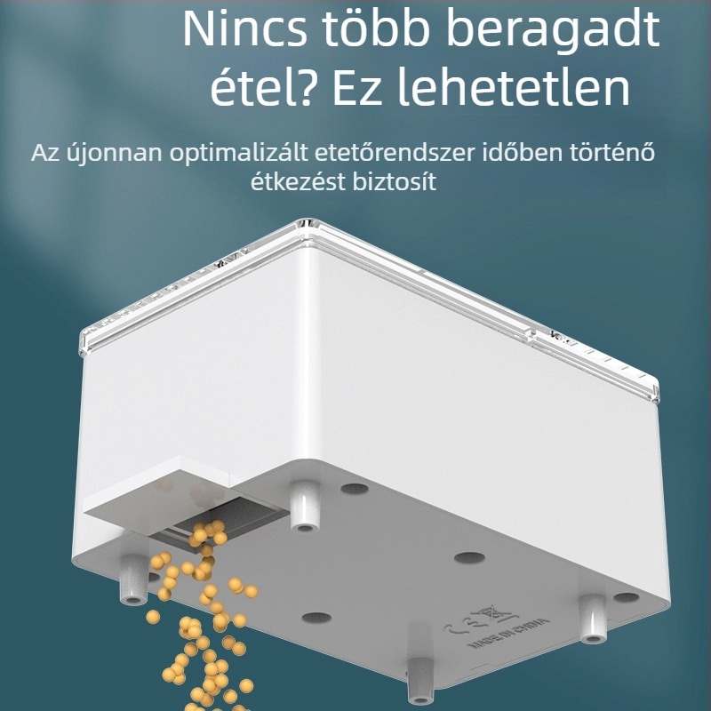 WiFi távoli automata etető akváriumhoz intelligens időzítővel, nagy kapacitású aranyhal etető