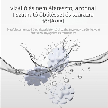 Petál-design mágneses keverő kávé és tej-tea poharakhoz – automatikus rotor és keverő tartozékok