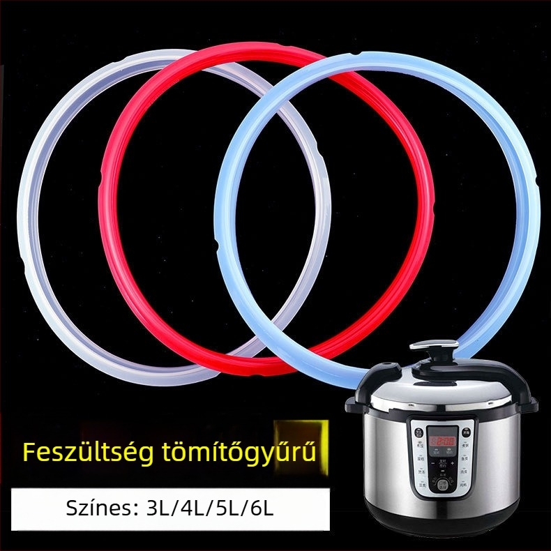 Tömítőgyűrű elektromos nyomású edényhez – Zhengmeng J1 Color modell, szilikon tömítő kiegészítő
