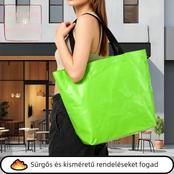 Szállítható PP szövött táska építőanyagokhoz, színes nyomtatással, 15 kg terhelhetőség, nedvességálló