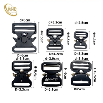 Kígyó alakú övfeszítőcsatt, ötvözet, kiberfunkcionális stílus, kopásálló, kültéri használatra, sima mintázat