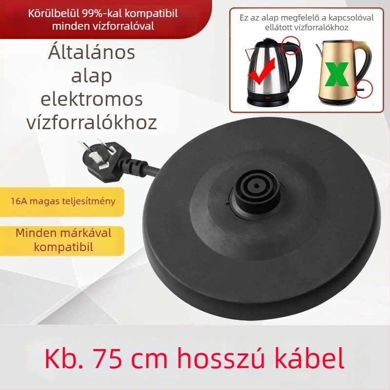 Friendly elektromos vízforraló alap és kiegészítők, többfunkciós és széles körben használható