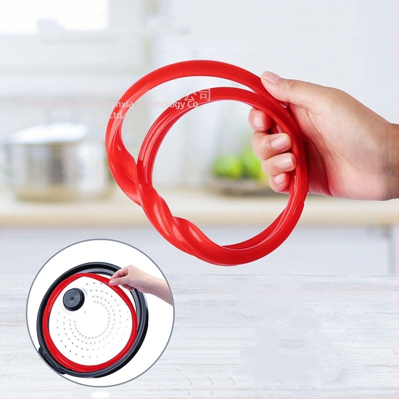 Szilikon tömítő O-gyűrű Instant Pot elektromos nyomású főzőedényhez, kompatibilis 3qt, 5qt, 6qt és 8qt