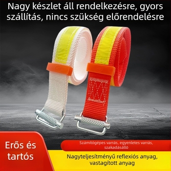 Bányászati biztonsági öv polipropilénövvel és kötéllel, terhelhetőség 100 kg, kötélhossz 120 cm